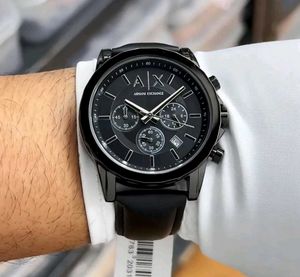 ARMANI EXCHANGE MENS BLACK WATCH # Model - AX2604