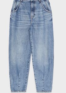 Blue mom jeans