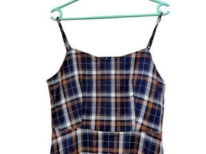 Plaid Cami Dress