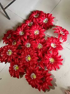 Decorative Artificial Flower Bouquet Ganpati Deco