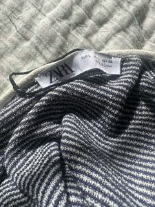 Zara Striped dress Size large