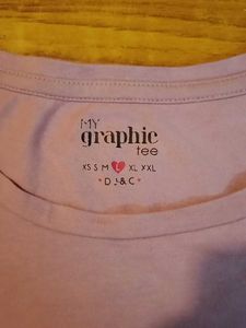 Cute Graphic Tee | Lavender Tshirt