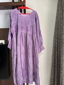 Elegant Purple Kurta