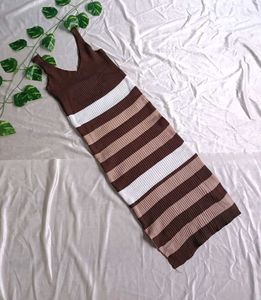 Ribbed Bodycon Midi Dress