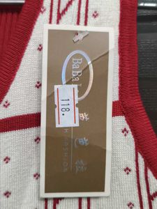 Red &amp; White Christmas Feel 🎁 Dress