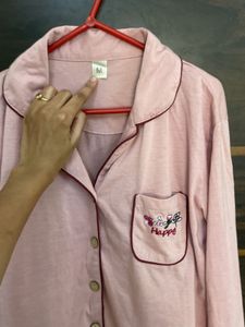 Cute Pink nightdress shirt