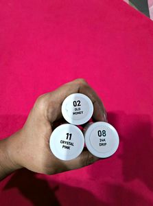 Combo Of 3 Myglamm Mattalic Nail Paint