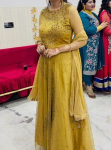 Heavy Gown With Duppatta