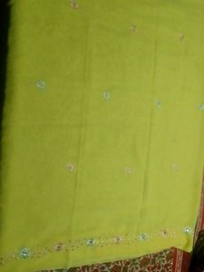 Lemon 🍋Yellow Saree