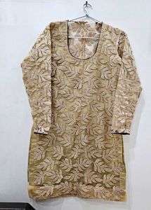 Parywear Beige Kurti