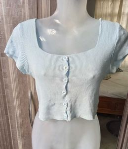 Knit Crop Tops