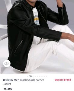 Stylish Bikers Leather Jacket🖤