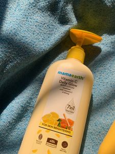 COMBO-MAMAEARTH VITAMIN C &amp; UBTAN BODY LOTION