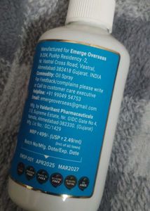 Emerge Magnesium Oil Spray