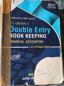 Double Entry Book Keeping - Class XI