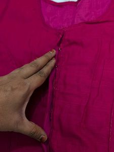 Embroidered Blouse Pink
