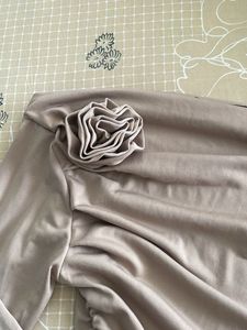 One Shoulder Full Sleeve Beige Bodysuit