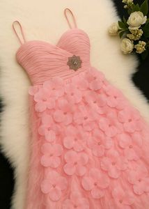 Pink Floral Gown