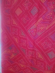 Printed Chunri Saree