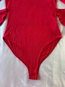 Forever21 Red Bodysuit