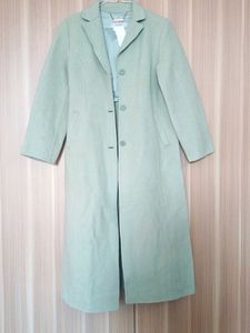 Elegant Mint Green Over Coat