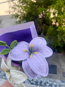 Crochet Lily Bouquet