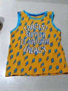 Sleeveless Tshirt Perfect For Summer