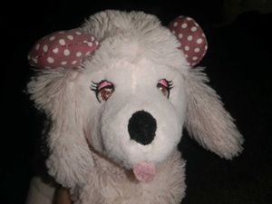 Pink Poodle Plush Toy