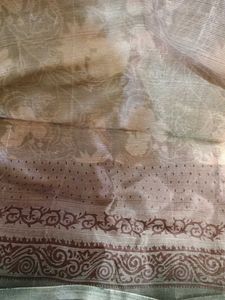 Organza Saree Dual Colors Party/College Wear