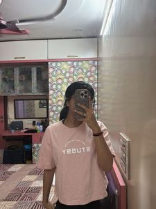 Stussy Pink Striped Tee