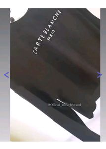 Black sweatshirt branded