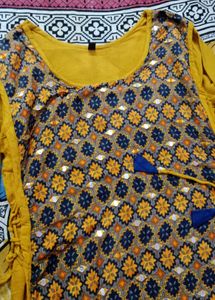 A - ,line kurti
