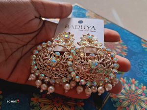 Aadiiya Pearl Drop Earrings