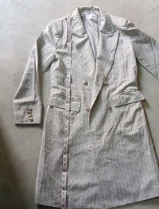 $ale/new duster striped long coat