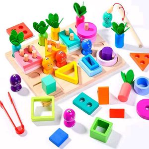 Wooden Shape Sorter Toy