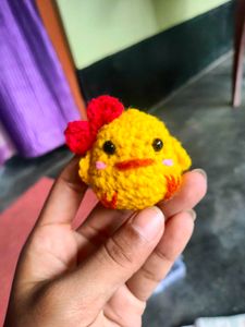 Cute Handmade crochet keychains 🐥🐷☁️🧋