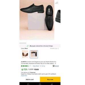 Ajanta Men Formal Leather Shoes