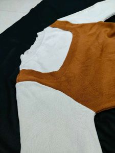 Stylish Brown Pinafore Dress