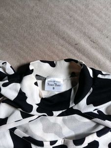 Cow Print Crop Top &amp; Leggings Set