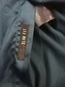 Two Party Wear Shirts With Slim Fit In Black And Dark Blue Colours