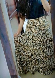 Fierce &amp; Flowy Leopard Print Maxi DressUnleash you
