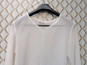 New With Tag White Korean Pullover