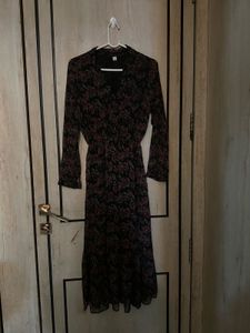 Floral Print Midi Dress