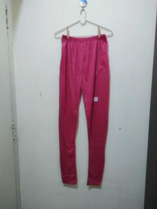 Hot Rani Pink Viscose Lycra Leggings