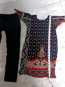 Printed Kurti Set