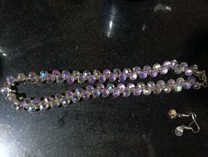 necklace with earing