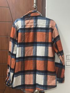 Zara Plaid Flannel Overshirt