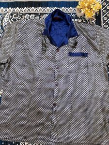 Silk fabric man night suit