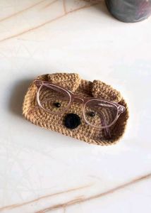 Crochet Cat Eyeglass Holder