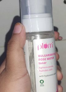 Plum Skincare Set: Toner &amp; Body Lotion